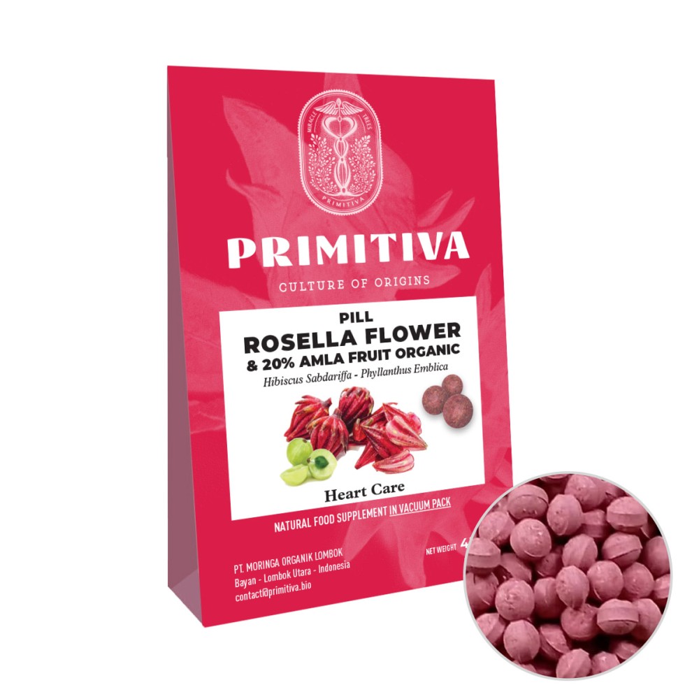 Natudos | Rosella & Amla Primitiva Pills | Natuurlijke ondersteuning
